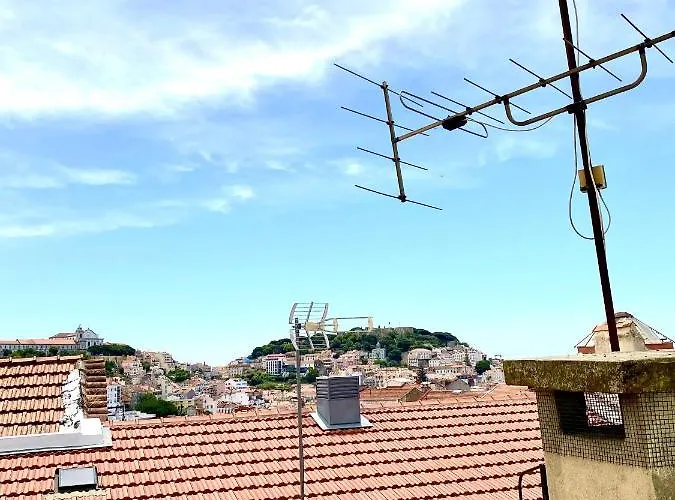 20-2 Castle View With French Terrace Apartment Lissabon
